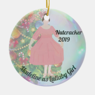 Personalisiert Nutcracker Ornament - Lullaby Girl