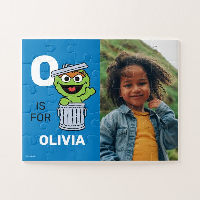 Personalisiert O ist für Oscar der Grouch | FOTO (Horizontal)