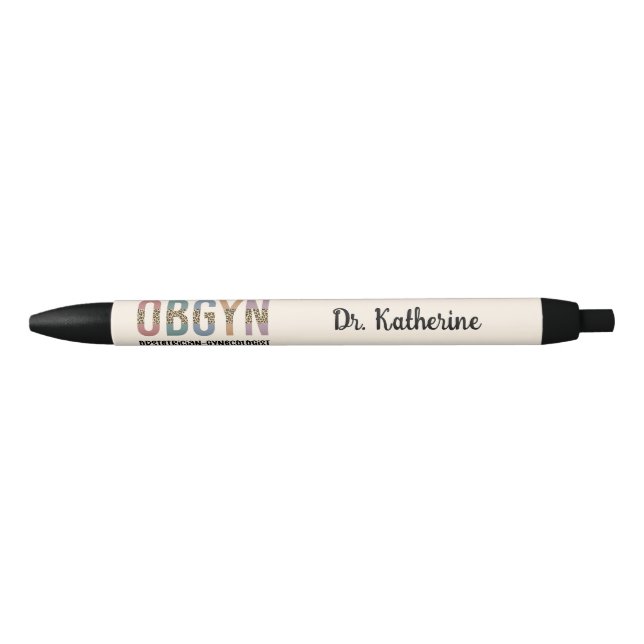 Personalisiert OBGYN Obstetriker Gynäkologe Kugelschreiber (Vorderseite)