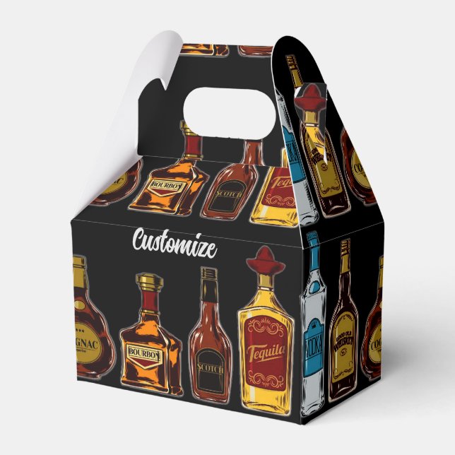 Personalisiert Open Bar Geschenkschachtel (Vorderseite)