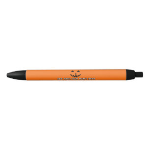 Personalisiert Orange Pumpkin Halloween Dein Name Kugelschreiber