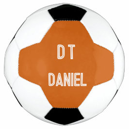 Personalisiert - Orangenfußball Fußball