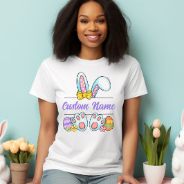 Personalisiert Ostersonniges T-Shirt