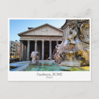 Personalisiert, Pantheon, Rom, Italien Postkarte