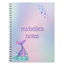 Personalisiert Pastel Rainbow Mermaid