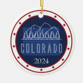 Personalisiert Patriotic Christmas Ornament - USA