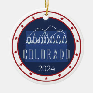 Personalisiert Patriotic Christmas Ornament - USA