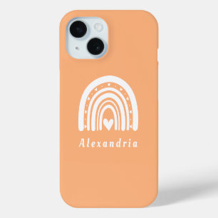 Personalisiert Peach Rainbow Case-Mate iPhone Hülle