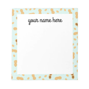 Personalisiert Peanut Notepad Notizblock