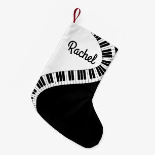 Personalisiert Piano Keyboard Musikalischer Weihna Kleiner Weihnachtsstrumpf