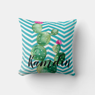 Personalisiert Pillow Boho Cacti Cactus succulent  Kissen
