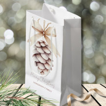 Personalisiert Pinecone Christmas