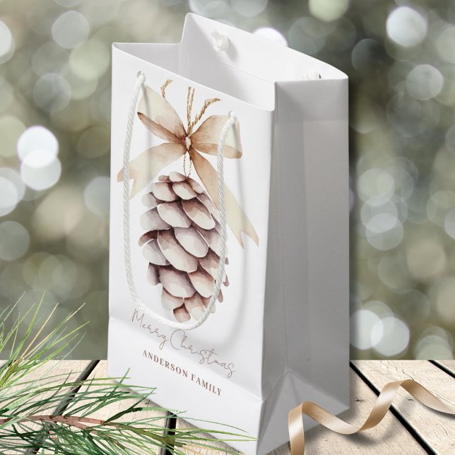Personalisiert Pinecone Christmas Kleine Geschenktüte (Von Creator hochgeladen)