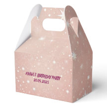 Personalisiert Pink Birthday Gevor Box
