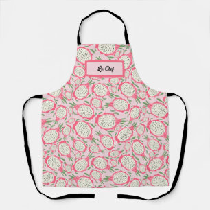 Personalisiert Pink Dragon frucht Le Koch Schürze