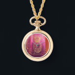 Personalisiert Pink Gold Glitzer Ananas Armbanduhr<br><div class="desc">Personalisiert Pink Gold Glitzer Ananas Design. Sie sind herzlich eingeladen,  meinen Laden für schönere Produkte zu besuchen.</div>
