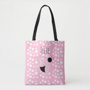 Personalisiert-Pink-Ladybug-Tasche Tasche