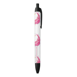 Personalisiert Pink Magical Unicorn Kugelschreiber