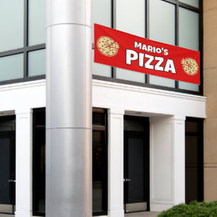 Personalisiert Pizzeria Banner