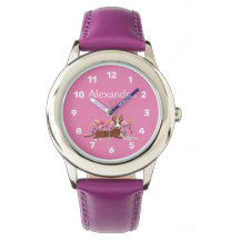 Personalisiert Podenco Dog Floral Girly Pink
