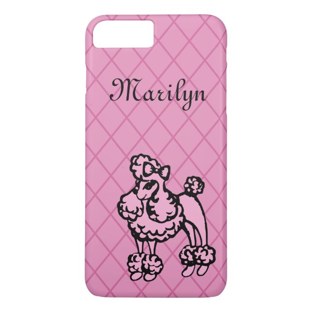 Personalisiert Poodle iPhone 7 Plus Fall Case-Mate iPhone Hülle (Rückseite)