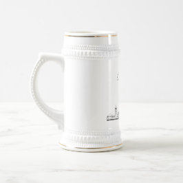 Personalisiert Portland Skyline Bierglas