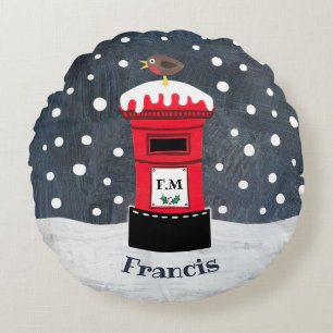Personalisiert Post Box Weihnachtskissen Kissen
