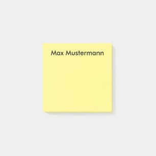 personalisiert post-it klebezettel