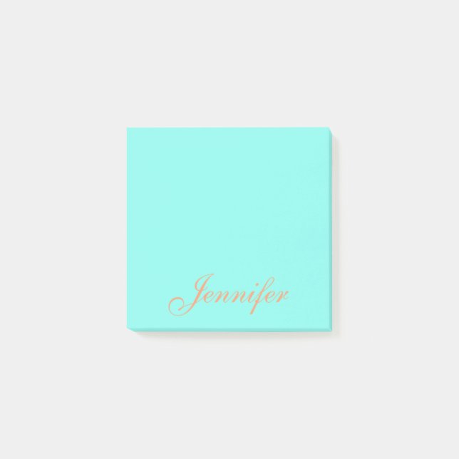 Personalisiert Post it Sticky Notes Post-it Klebezettel (Vorderseite)