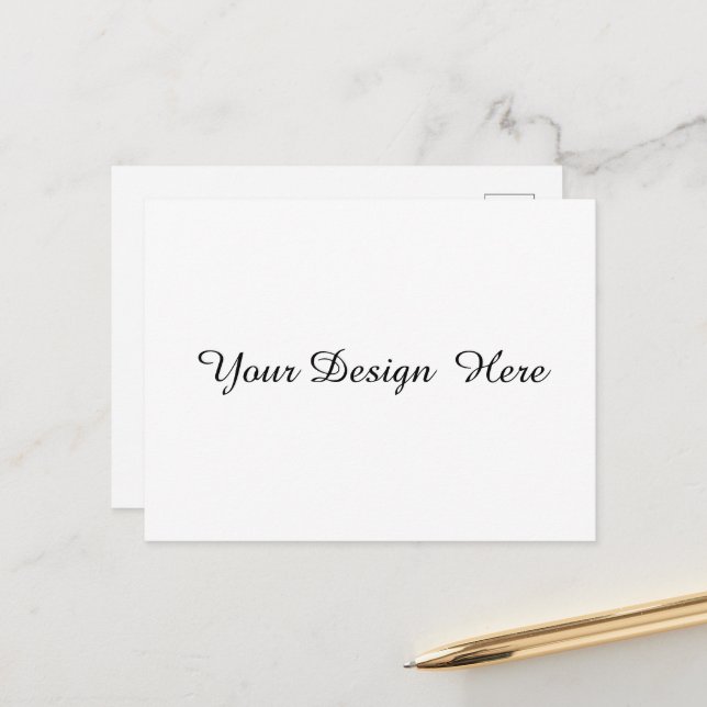 Personalisiert Postkarte (Vorderseite/Rückseite Beispiel)