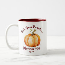 Personalisiert Pumpkin