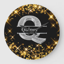 Personalisiert Q Erste Silver Monogramm Ihr Name