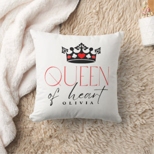 Personalisiert Queen Crown Kissen