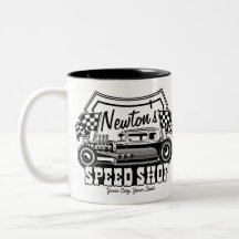 Personalisiert Racing Frisierte Auto Speed Shop Ga