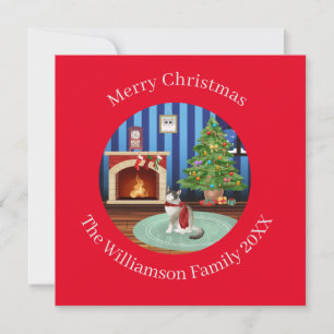 Personalisiert Ragdoll Kitty Cat Weihnachten
