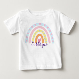 Personalisiert Rainbow Kids T - Shirt - Individuel