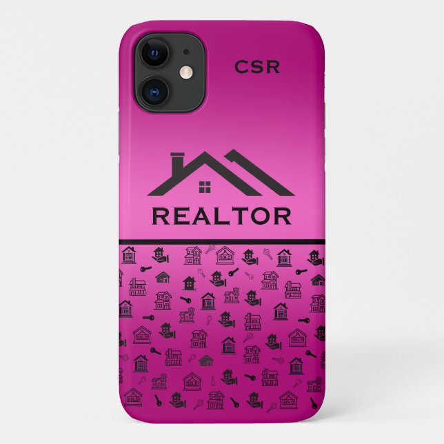 Personalisiert Real Anwesen Beruflich Case-Mate iPhone Hülle (Rückseite)