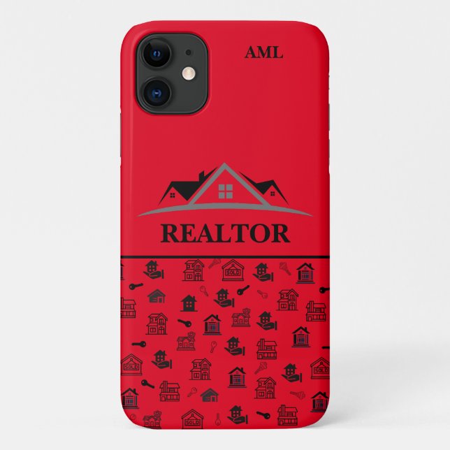 Personalisiert Real Anwesen Beruflich Case-Mate iPhone Hülle (Rückseite)