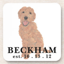 Personalisiert Red Apricot Golden Doodle