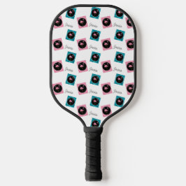 Personalisiert Retro Flamingo Pickleball Paddle