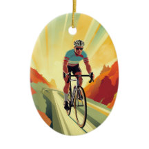 Personalisiert Retro Road Radfahrer - Fahrrad Weih