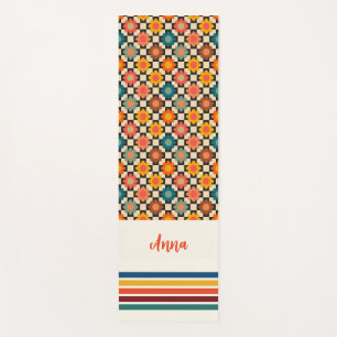Personalisiert Retro Yoga Mat Yogamatte
