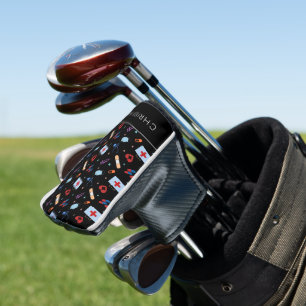 Personalisiert RN Nurse   Medizinisches Muster Golf Headcover