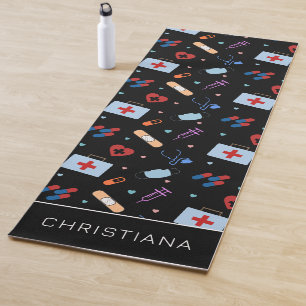 Personalisiert RN Nurse   Medizinisches Muster Yogamatte