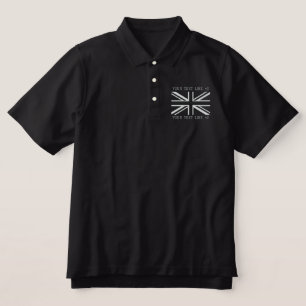 Personalisiert Rocker Flag England Swag Stickerei
