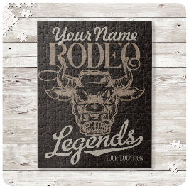 Personalisiert Rodeo Old West Steer Roping Legends