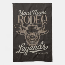 Personalisiert Rodeo Old West Steer Roping Legends
