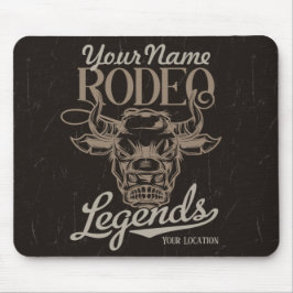 Personalisiert Rodeo Old West Steer Roping Legends Mousepad