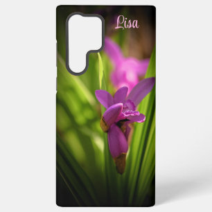 Personalisiert-rosa-Blume Samsung Case Galaxy Hülle