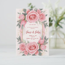 [Personalisiert] Rosa Hochzeitsempfehlung